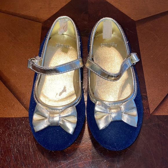 Gymboree Shoes Navy X Gold Mary Janes Toddler Poshmark